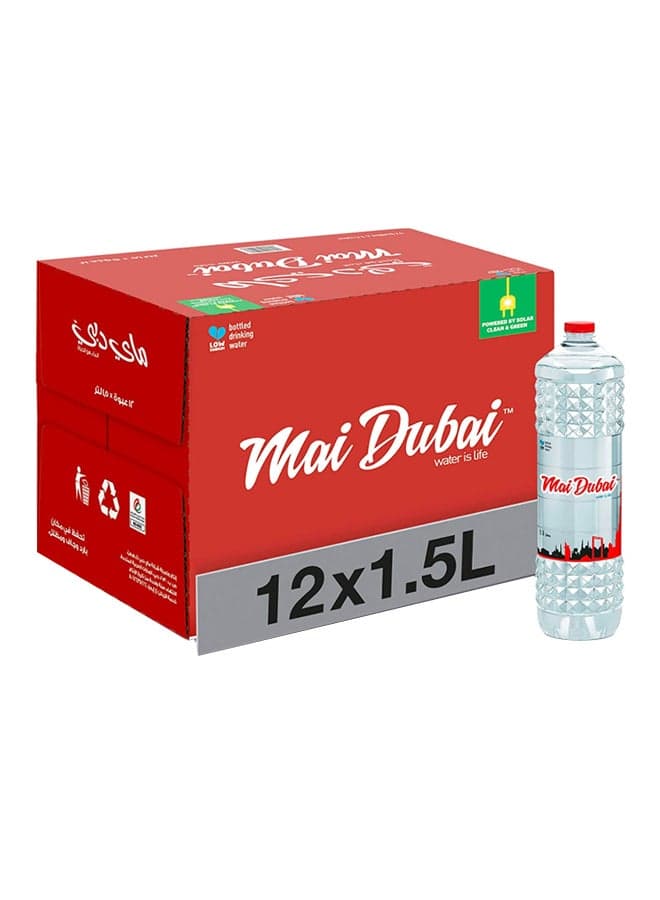 Bottled Drinking Water 1.5Liters Pack of 12