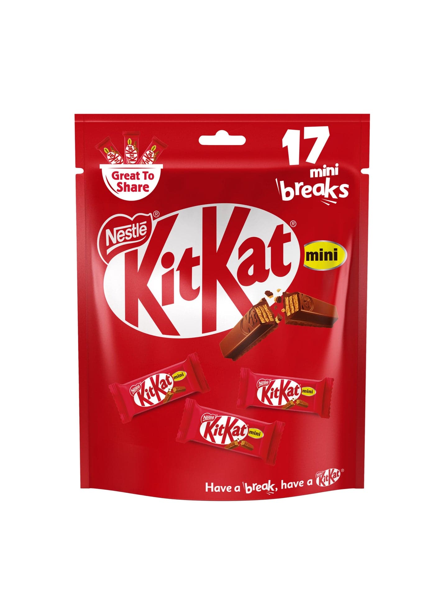 2 Finger Mini Milk Chocolate Bar 229.5grams