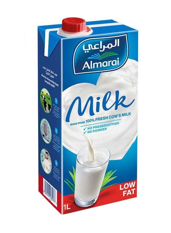 Long Life Milk Low Fat Plain 1Liters