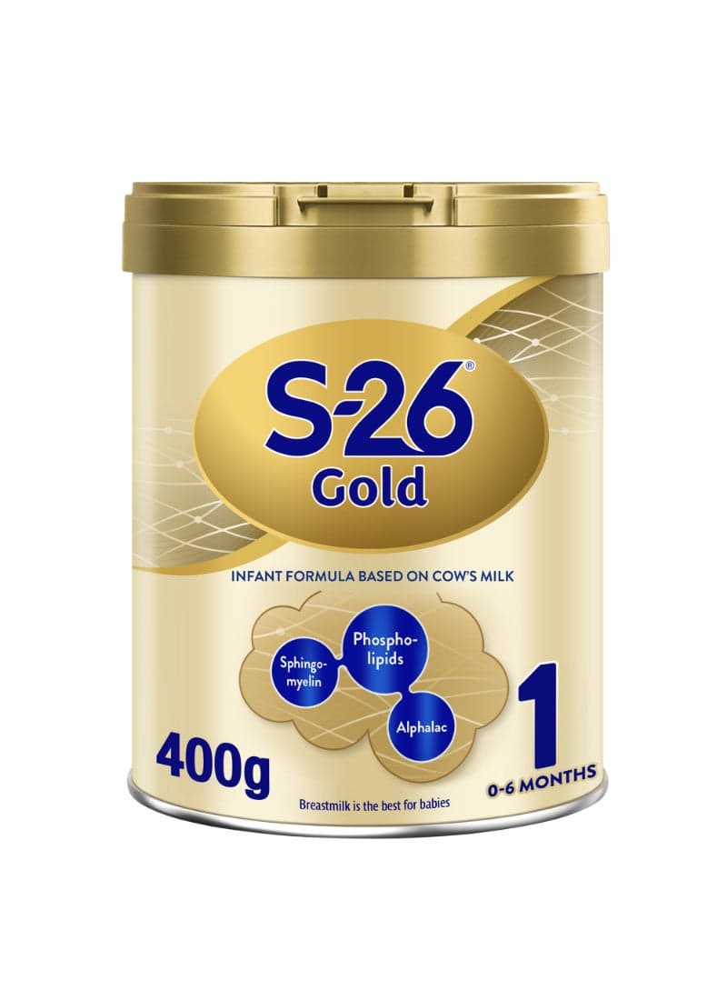 Wyeth Nutrition Pro Gold Stage 1, 0-6 Months Premium Starter Infant Formula for Babies 400grams