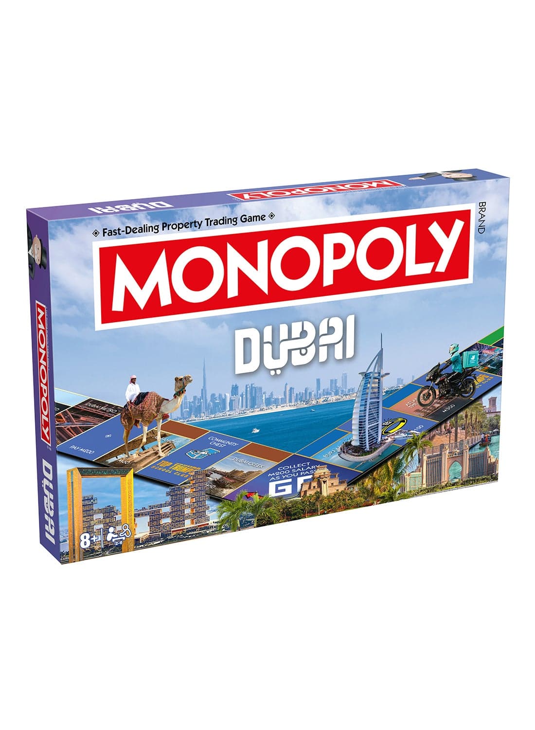 Dubai UAE Official Refresh Edition 2 | Board Game | Family Game | Challenging Game | Strategy Games | Games for Kids and Adults