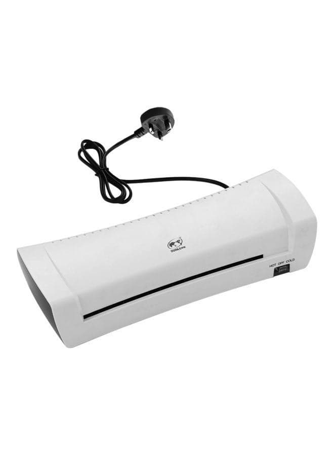 Hot And Cold Laminating Machine White