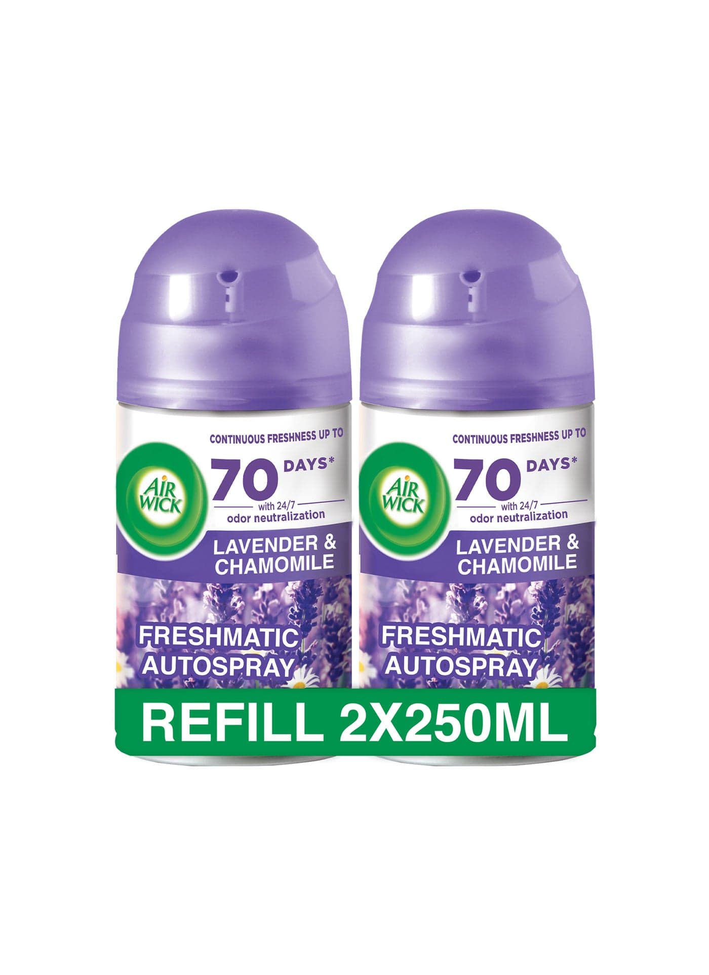 Freshmatic Autospray Lavender And Chamomile Refill Scent 2x250ml