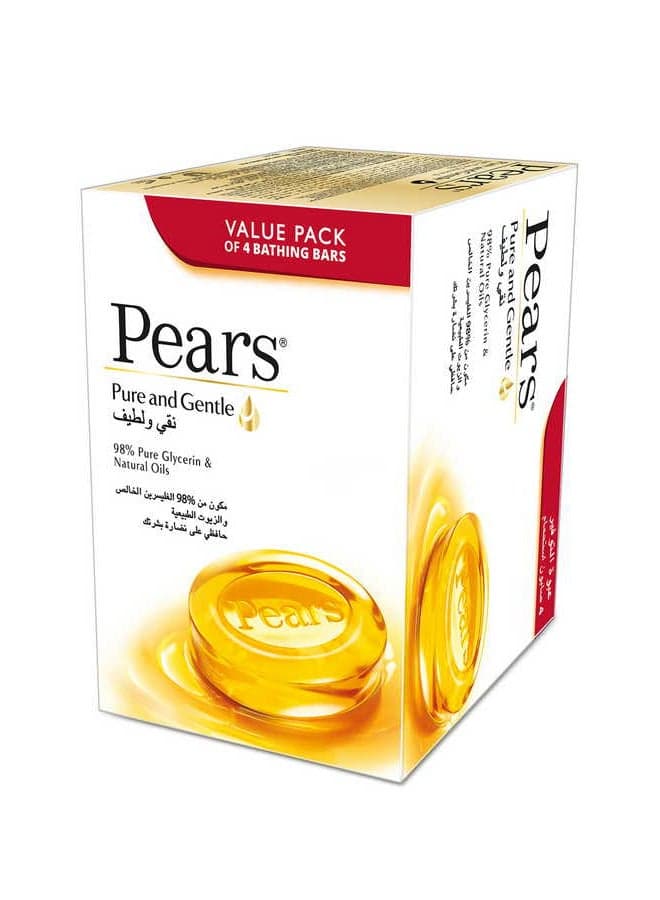 Pure And Gentle Soap 4 Pieces 125grams