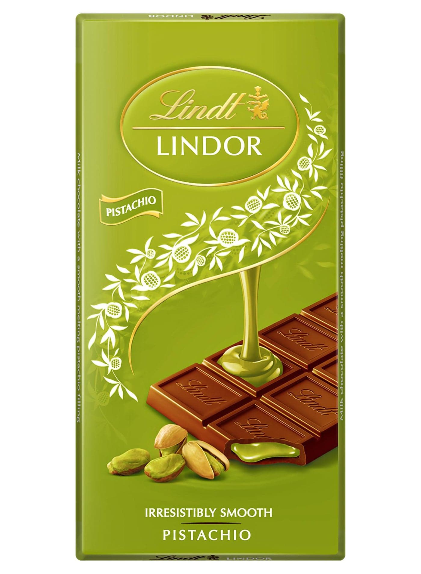 LINDOR Tablet Pistachio Chocolate 100grams