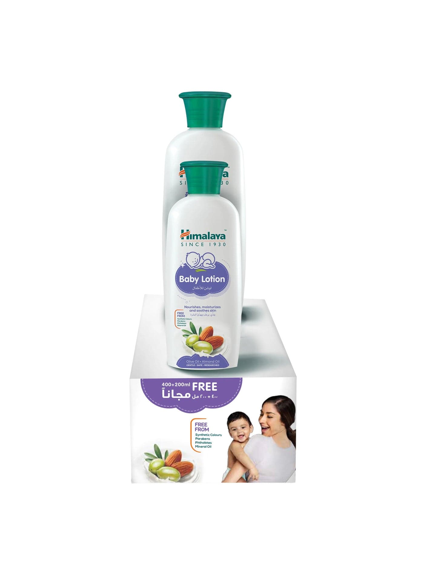 Nourishing And Moisturising Baby Lotion-400 ml+200 ml Free