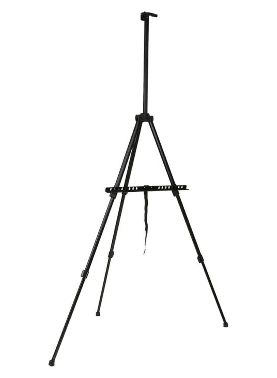 Adjustable Metal Artists Easel Stand Upto 158 cm Black