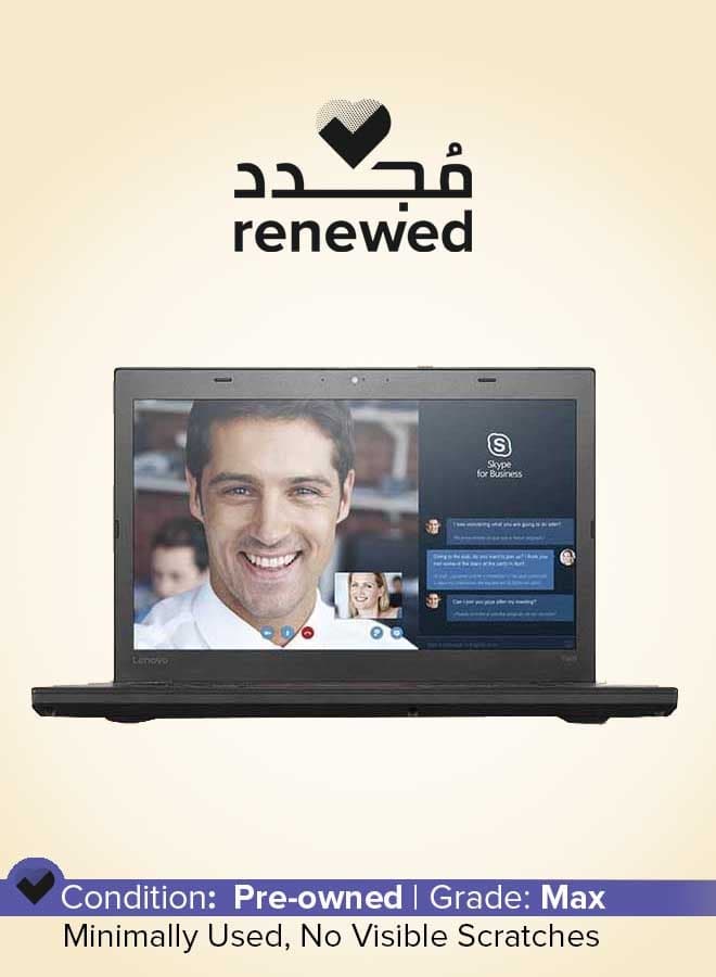 Renewed - Thinkpad T460 Laptop With 14-Inch Display,Intel Core i5 Processor,6 GEN/8GB RAM/256GB SSD/520 integrated Hd Graphics black