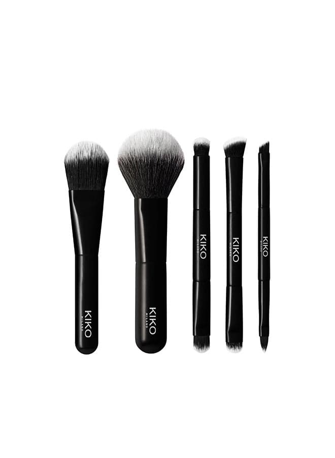 Travel Brush Set Black