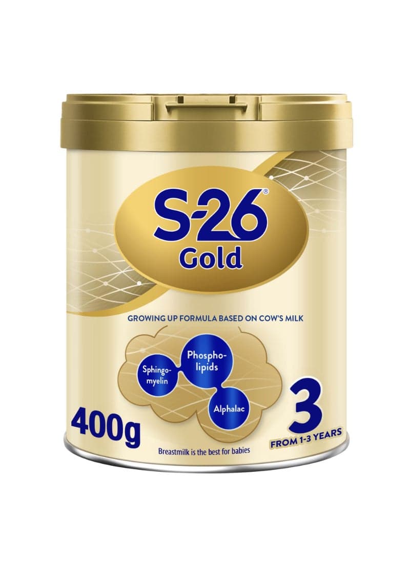 S-26 Gold Stage 3 , 1-3 years, Vanilla Flavor 400grams