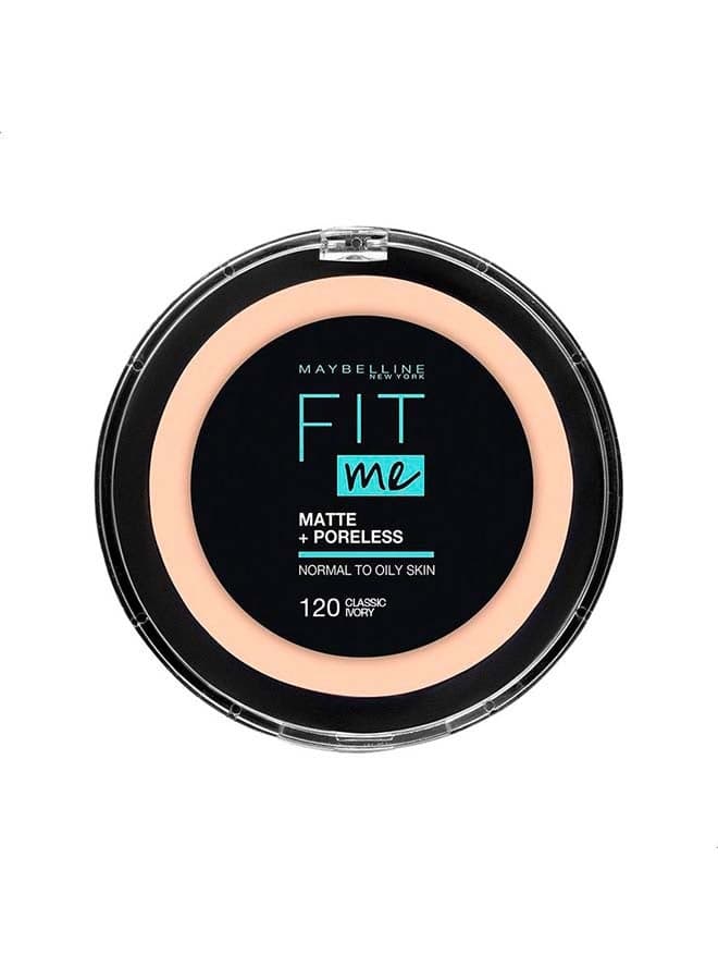 Fit Me Matte & Poreless Powder 120 Classic Ivory