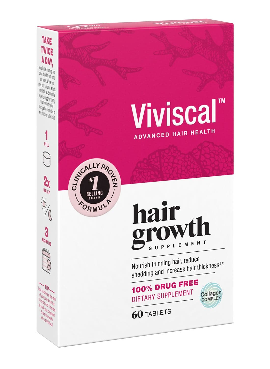 Advanced Hair Health Hair Growth Supplement 60 Tablets