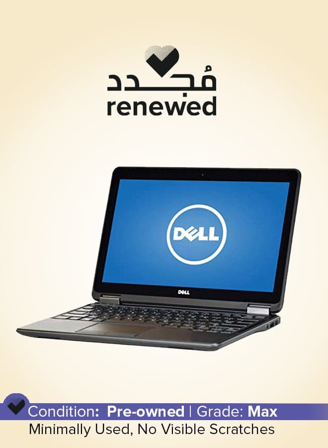 Renewed - Latitude E7240 Laptop With 12.5-Inch Display,Intel Core i5 Processor/4th Gen/8GB RAM/256GB SSD/Intel HD Graphics 4400 English Silver