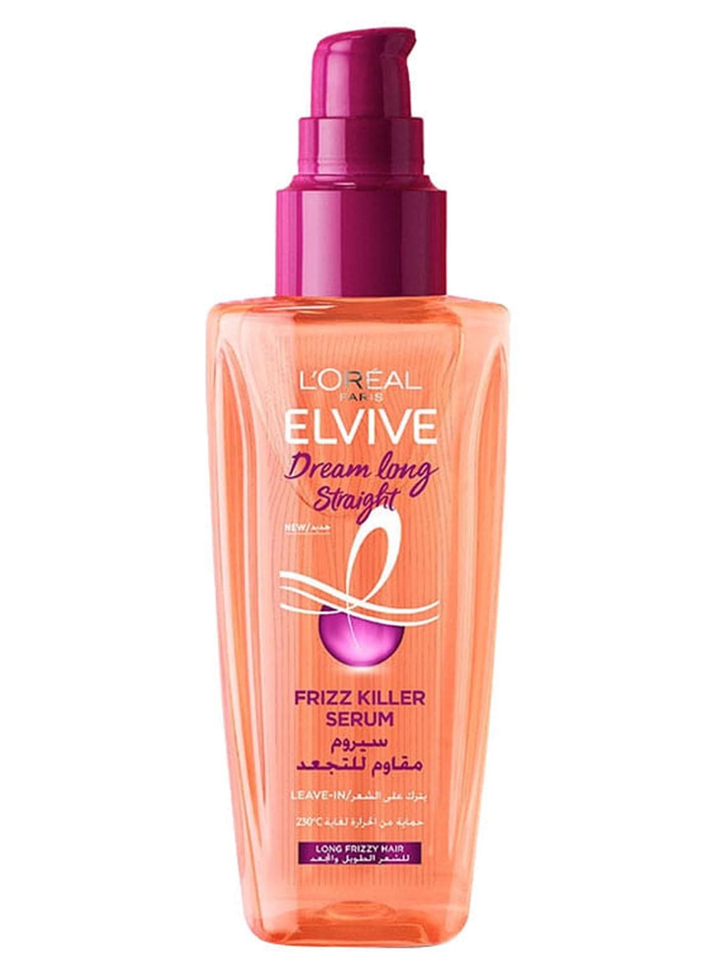 L'Oreal Paris Elvive Dream Long Straight Frizz Killer Serum Orange 100ml