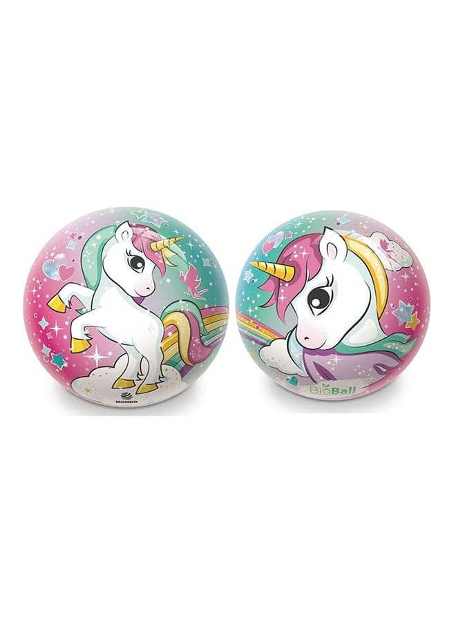 Mondo, Eco Friendly Inflatable PVC Ball Unicorn I Plus I Tear Resistant Material Child Friendly Material, 3 Years, 23cm