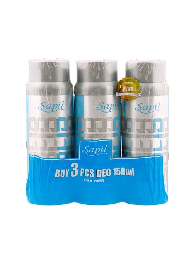 Solid Gift Set Solid EDT (100 ml), 2 x Solid Deodorant (150 ml)