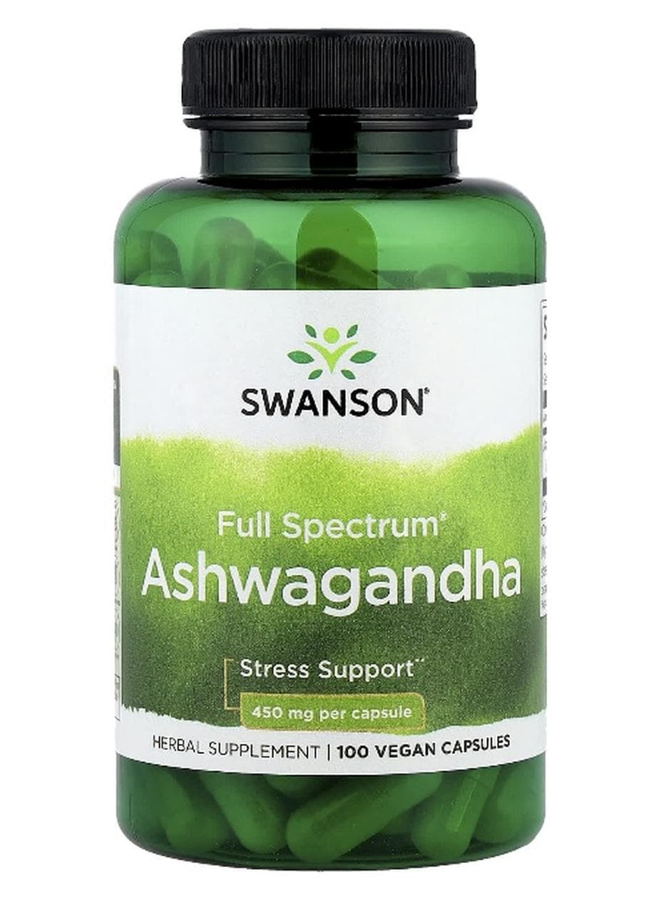 Full Spectrum Ashwagandha 100 Vegan Capsules Packaging May Vary