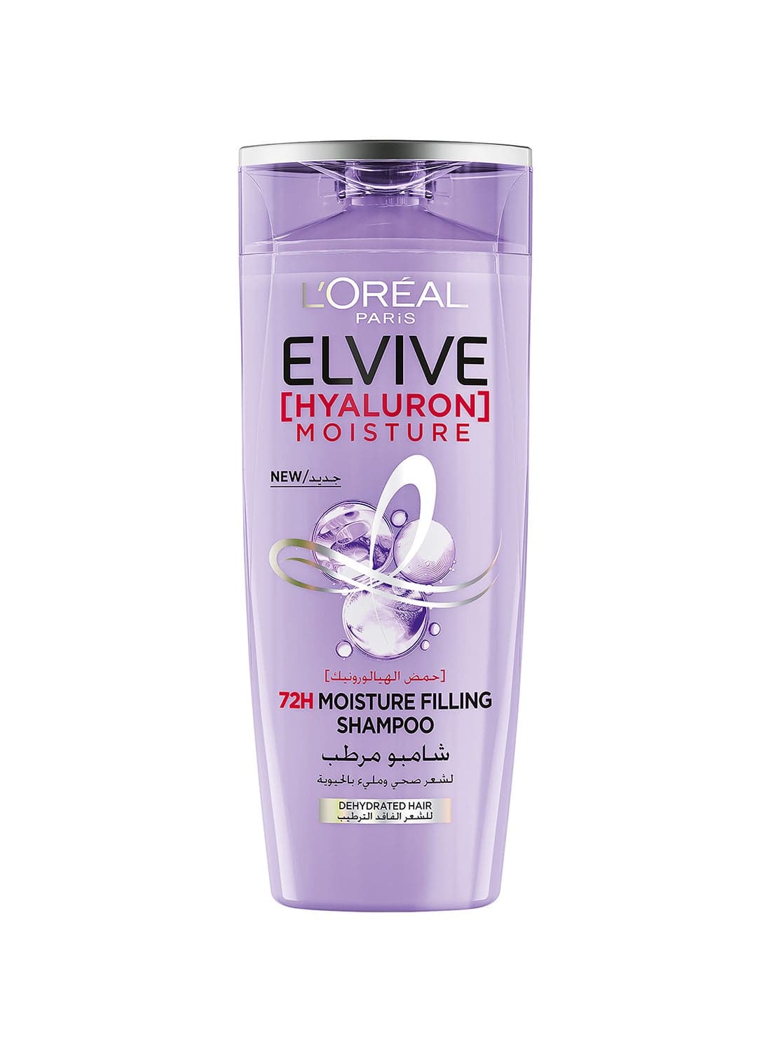 Elvive Hyaluron Moisture Shampoo- purple 400ml