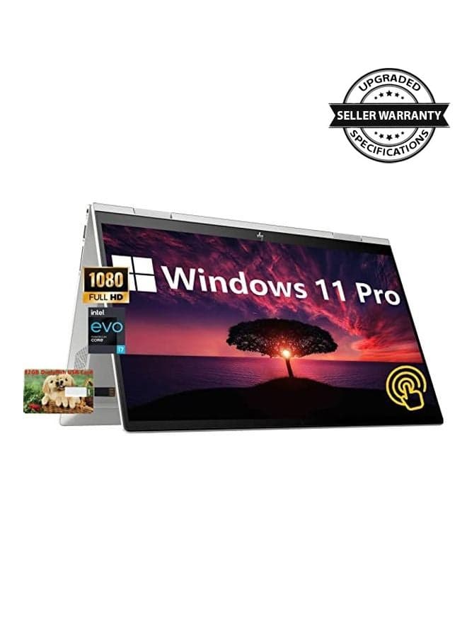(Upgraded Version) Envy x360 2-in-1 Convertible Business Laptop With 15.6-Inch FHD Touchscreen Display, 12th Gen Intel Core i7-1255U Processer/32GB RAM/1TB SSD/Intel Iris Plus Graphics/Windows 11 Pro English Silver