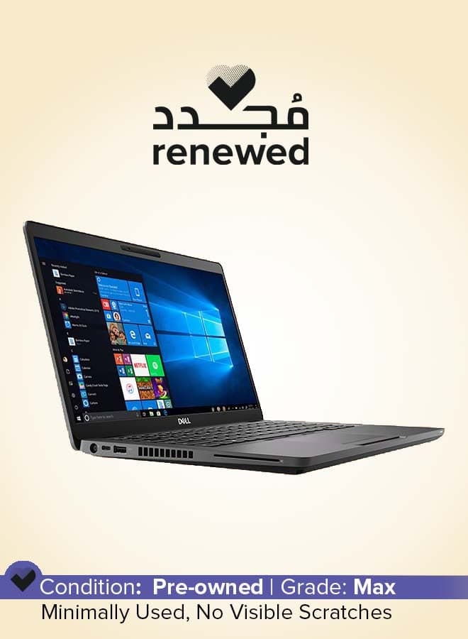 Renewed - Latitude 5400 Business Laptop With 14-Inch Full HD Display,Core i7-8665U Processor/16GB RAM/512GB SSD/Intel UHD Graphics/Windows 10 Pro English Black