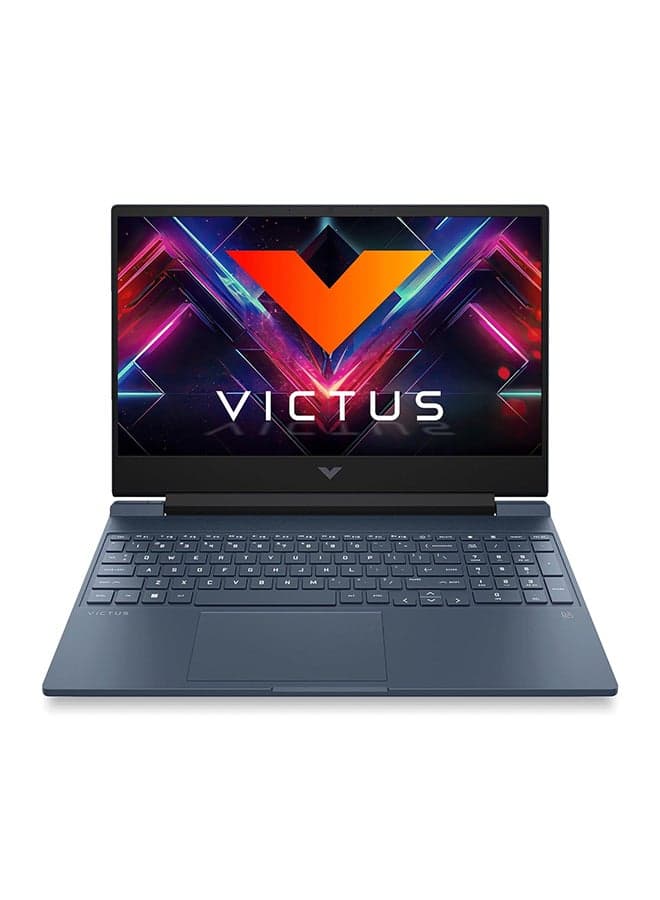 (Upgraded Version) Victus Gaming Laptop With 15.6-Inch Display, Core i5 Processor/8GB RAM/512GB SSD/4GB Nvidia Geforce RTX 3050 Graphics Card/Windows 11 Blue English Blue