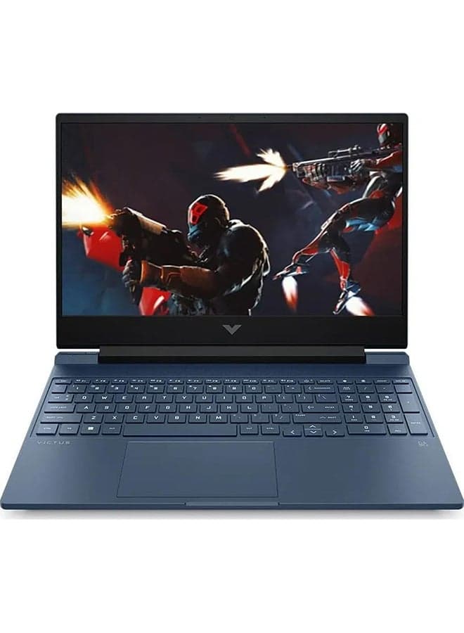 (Upgraded Version) Victus Gaming Laptop With 15.6-Inch Display, Core i5-12450H Processor/16GB RAM/512GB SSD/4GB Nvidia Geforce RTX 3050 Graphics Card/Windows 10 Pro English Black