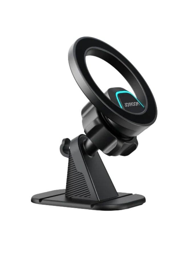 Fits MagSafe Car Mount Dashboard Super Stable Magnetic Car Phone Mount Fit For iPhone 15 14 13 12 Pro Max Plus Mini And MagSafe Case & All Phone Black
