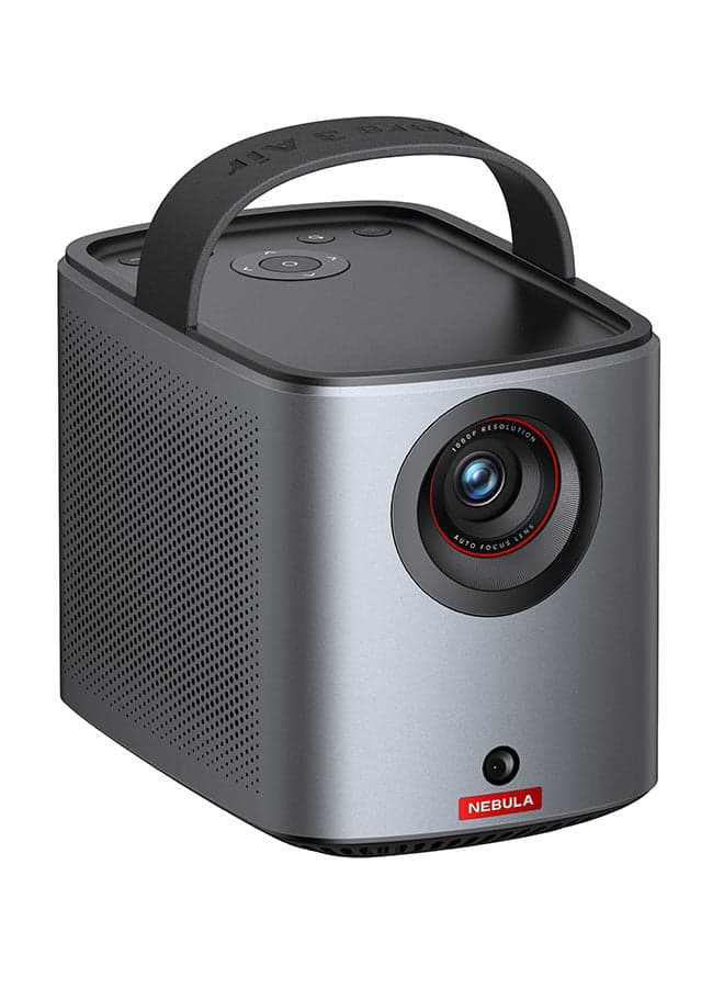 Anker Mars 3 Air 1080p Mini Projector, Smart 400 ANSI-Lumen Portable Projector with Google TV, Wi-Fi, Dolby Digital, 2×8W, 150-Inch Picture, Built-In Battery with 2.5-Hour Playtime Mars 3 Air Black