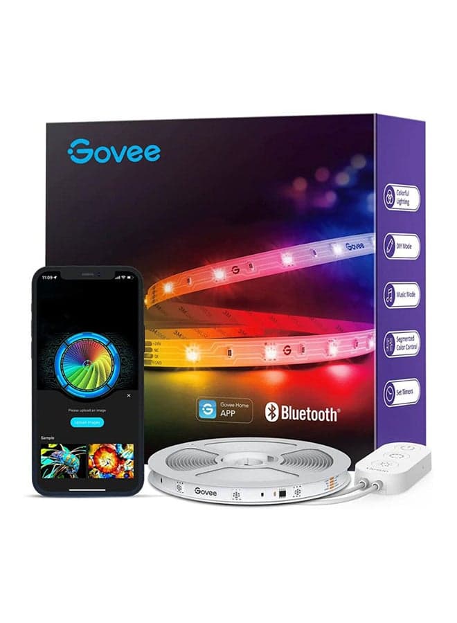 Govee RGBIC Basic Wi-Fi + Bluetooth LED Strip Lights (10 Met