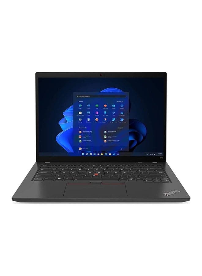 ThinkPad T14s Gen 3 Laptop With 14-Inch Display, Core i7-1260P Processor/16GB RAM/512GB SSD/Intel Iris XE Graphics/Windows 11 Pro English Black