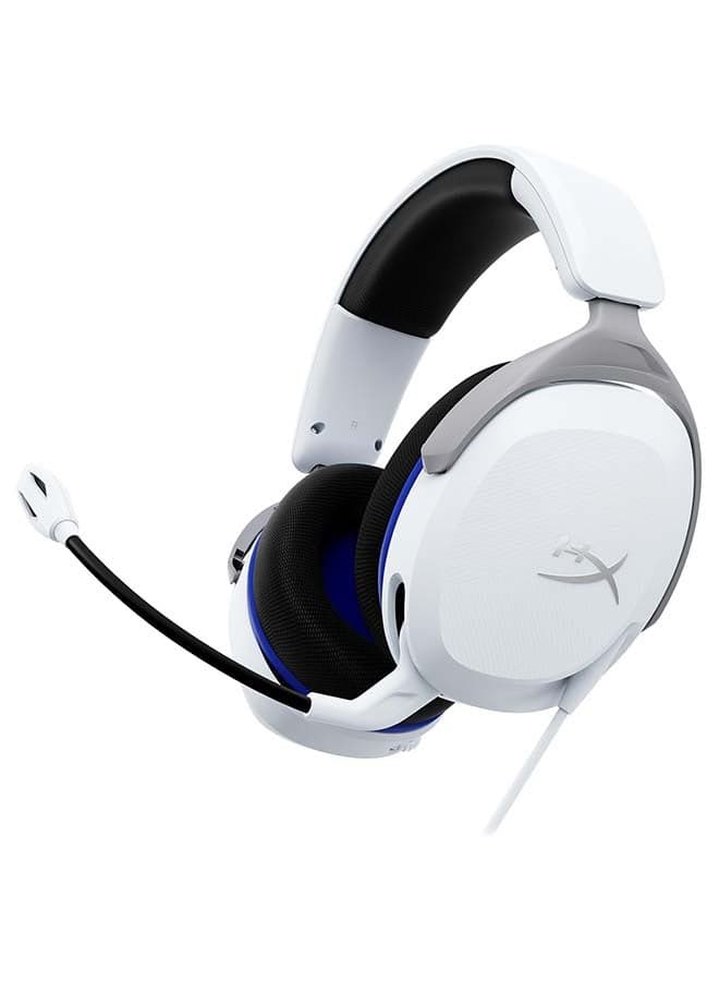 Cloud Stinger 2 Core - Gaming Headset for Playstation, Lightweight Over-Ear Headset with mic, Swivel-to-Mute Function, 40mm Drivers - White | 639N7AA#A2N