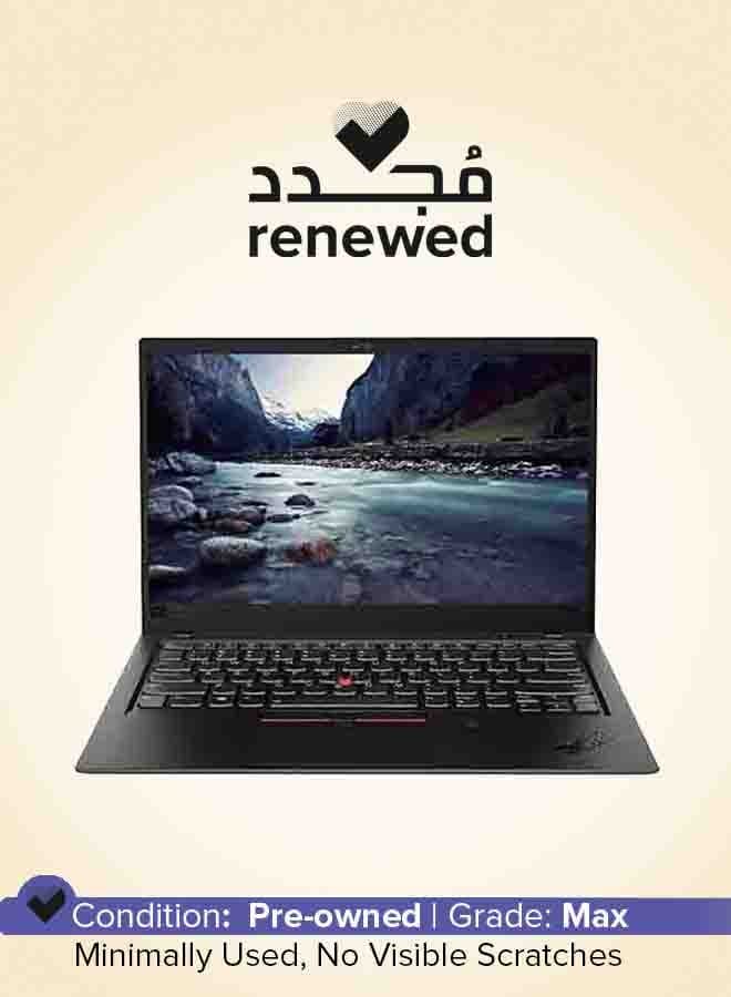 Renewed - Thinkpad X1 Carbon Laptop With 14-Inch Display,Intel Core i7 Processor/7th Gen/16GB RAM/512GB SSD/Intel HD Graphics English Black