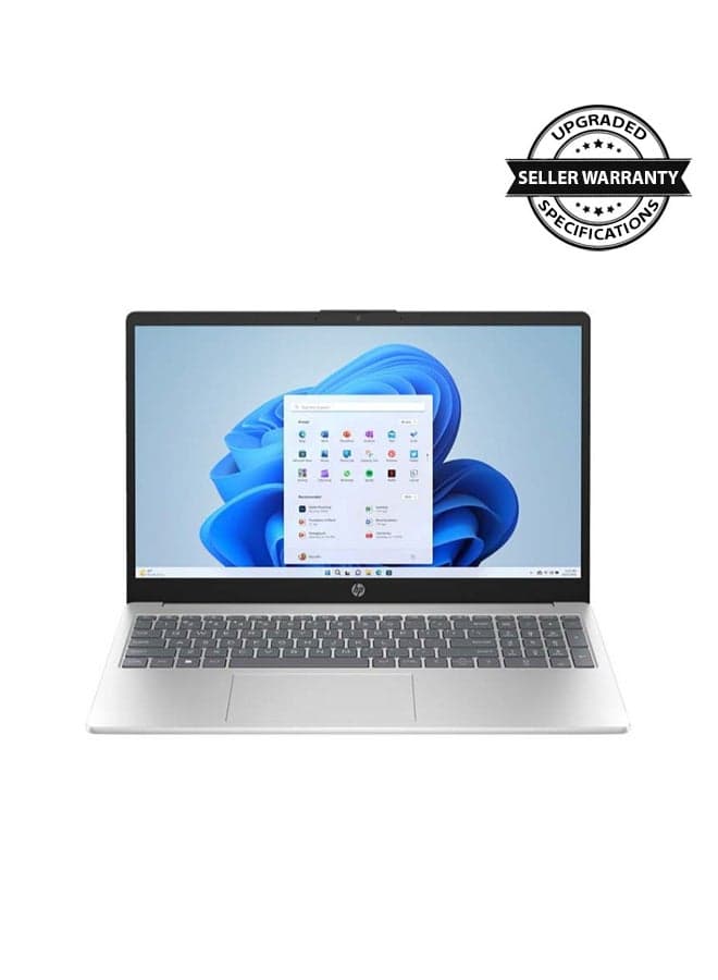 15-fd0020nx Laptop With 15.6-inch FHD (1920x1080) Display, Intel Core i5-1335U Processor/16GB RAM/512GB SSD M.2/Windows 11/Intel Iris Xe Graphics/ English/Arabic Silver