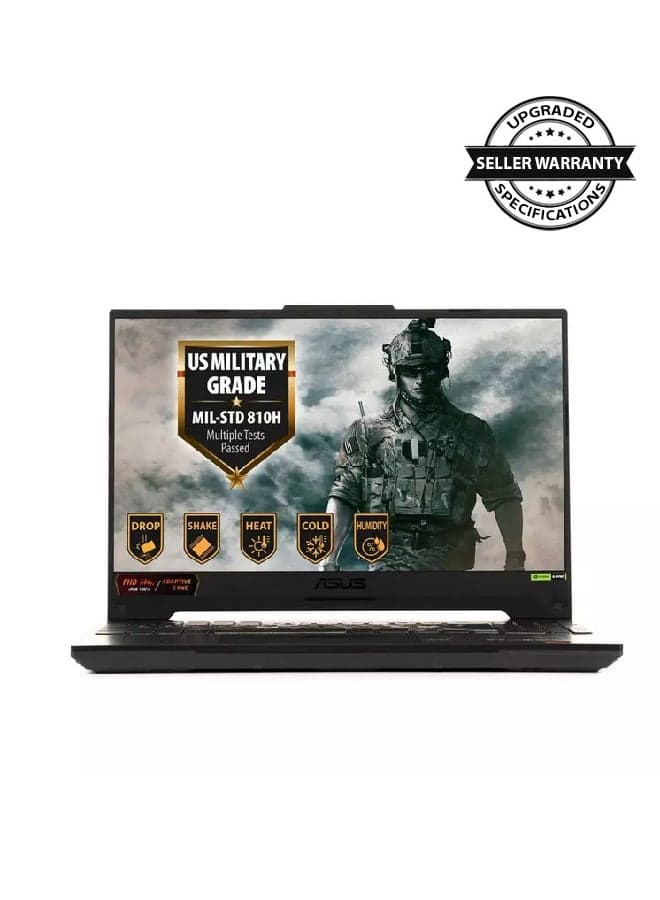 TUF Gaming A15 FA507NUR-LP053W Laptop With 15.6-Inch 144Hz Display, AMD Ryzen 7-7435HS Processor/16GB RAM/1TB SSD/6GB NVIDIA GeForce RTX 4050 Graphics Card/ English/Arabic Mecha Grey
