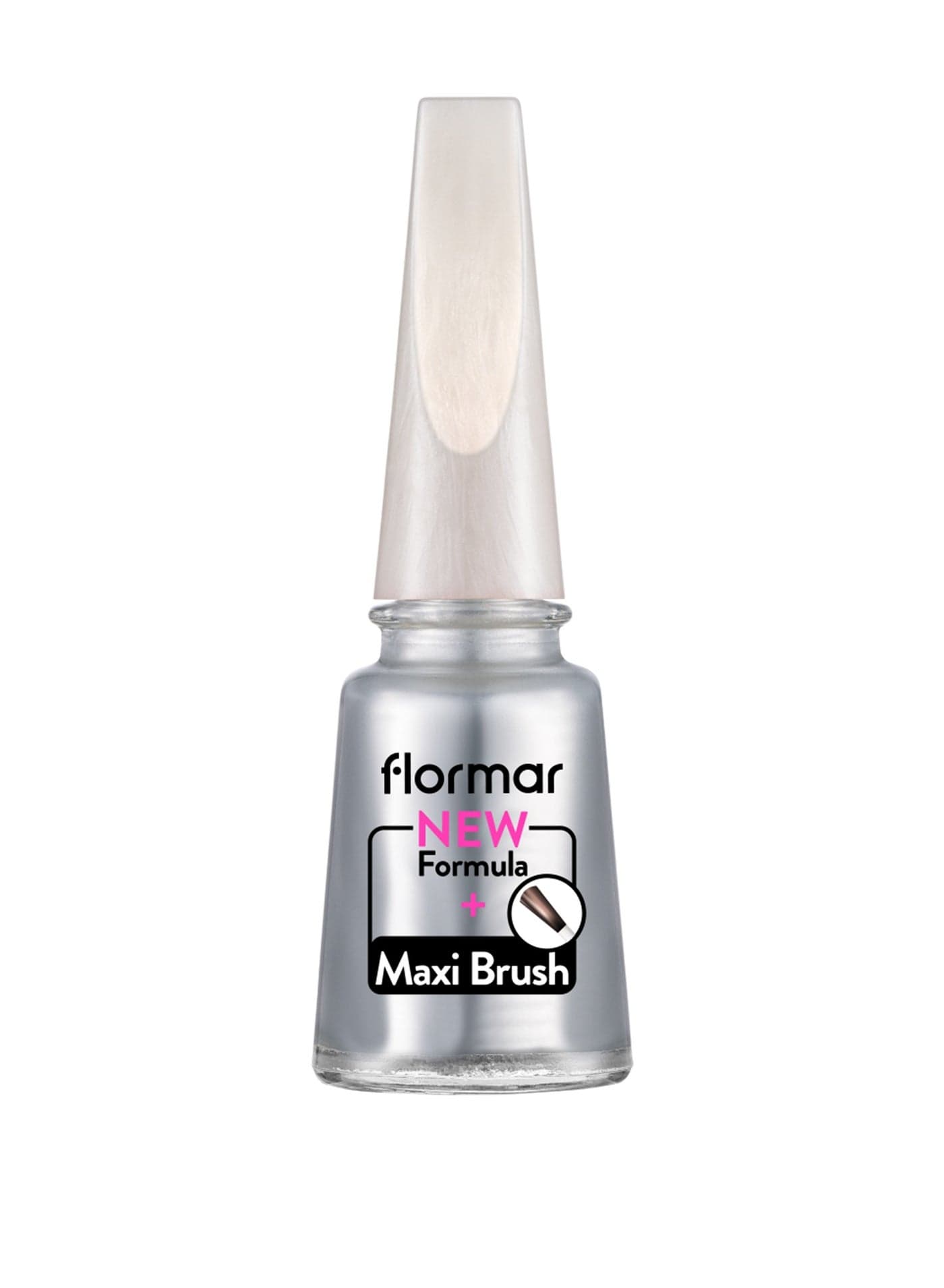 Pearly Nail Enamel PL390 Stylish Silver