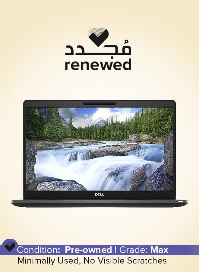 Renewed- Latitude 5300 Laptop With 13.3-inch Full HD Display,Core i7/8th Gen/8GB RAM/256GB SSD/Intel HD Graphics/Windows 10 English Black