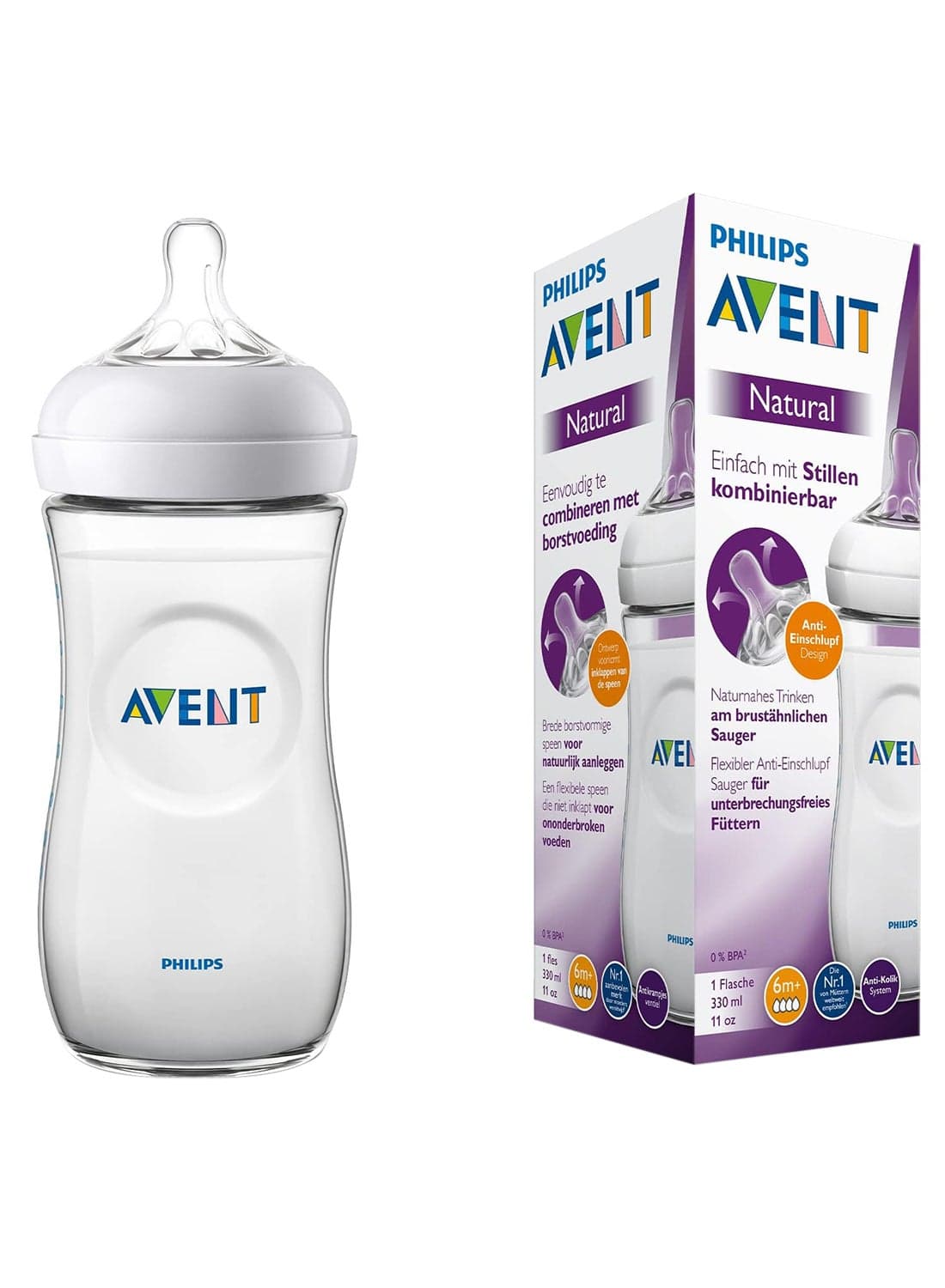 Natural Easy To Combine With Breast Feeding 6M+, 330 Ml