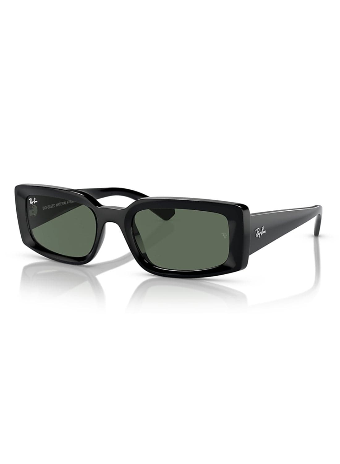 Unisex Acetate Sunglasses RB4395 667771 54 - Lens Size: 54 Mm - Polished Black