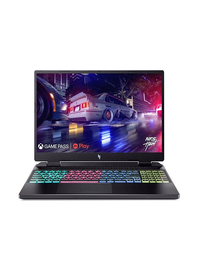 (Upgraded Version) Nitro V ANV16 Gaming Laptop 16-Inch WUXGA IPS 165Hz Display, AMD Ryzen 7-8845HS Octa Core Upto 5.1GHz/16GB DDR5 5600MHz/512GB SSD/6GB Nvidia Geforce RTX 4050 Graphics/Windows 11 home / Obsidian / Obsidian English/Arabic Obsidian Black