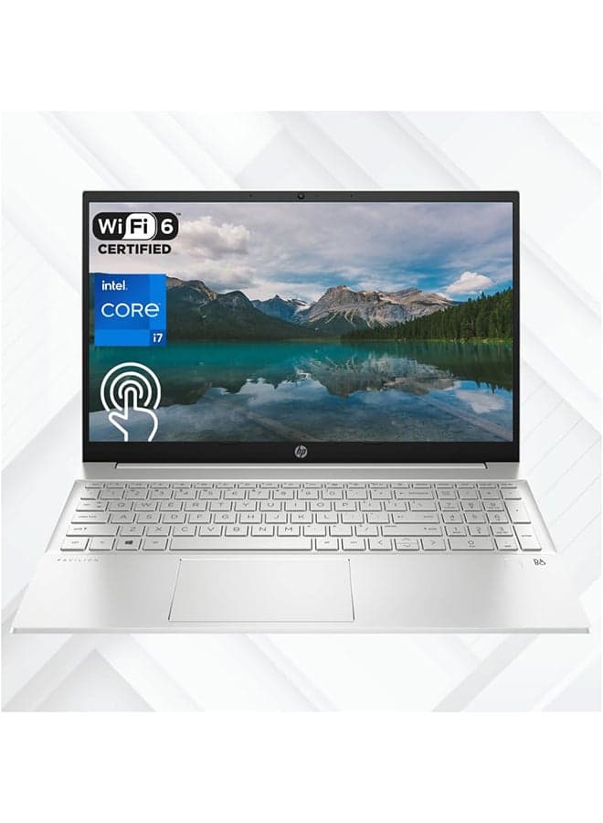(Upgraded Version) Pavilion Laptop With 15.6-Inch Display, Core i7-1355U Processor/16GB RAM/1TB SSD/Intel Iris XE Graphics/Windows 11 Home English Silver