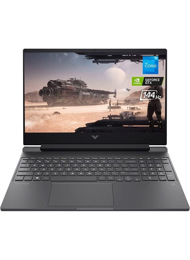 (Upgraded Version) Victus Laptop With 15.6-Inch Display, Core i5-12450H Processor/16GB RAM/512GB SSD/GeForce RTX 1650 Graphics/Windows 11 English Black