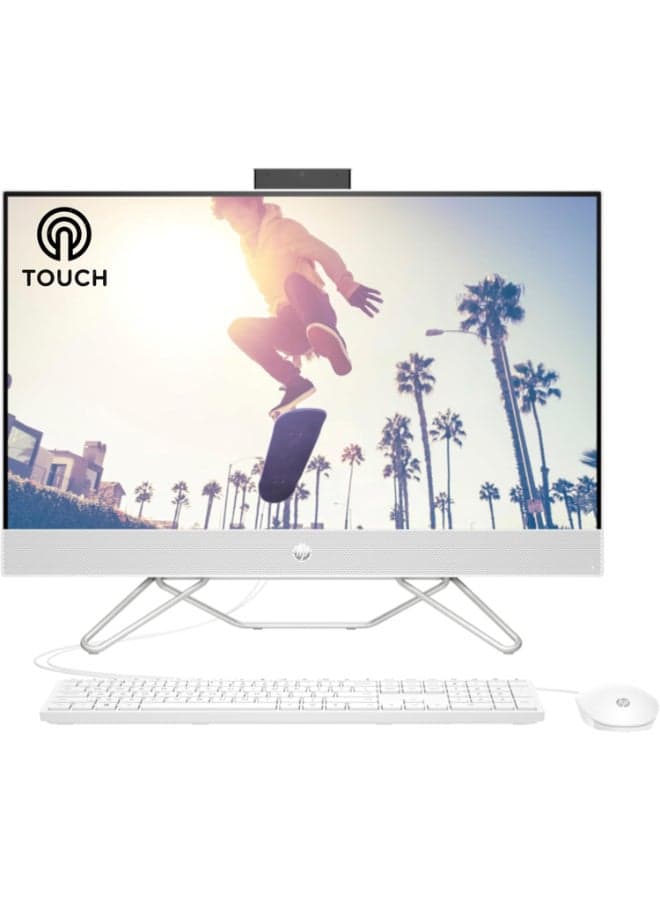 All-in-One 27 With 27inch Display, Core i7-1255u Processor/16GB RAM/1TB SSD/Intel Iris XE Graphics/Windows 11 Pro English/Arabic Silver