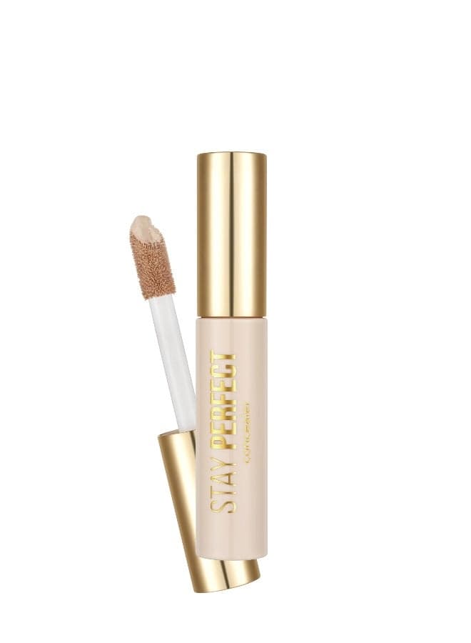 Stay Perfect Concealer – 002 Light – High-Pigment Liquid Concealer, Long-Wear Coverage, Smooth Bright Look New-002 Light