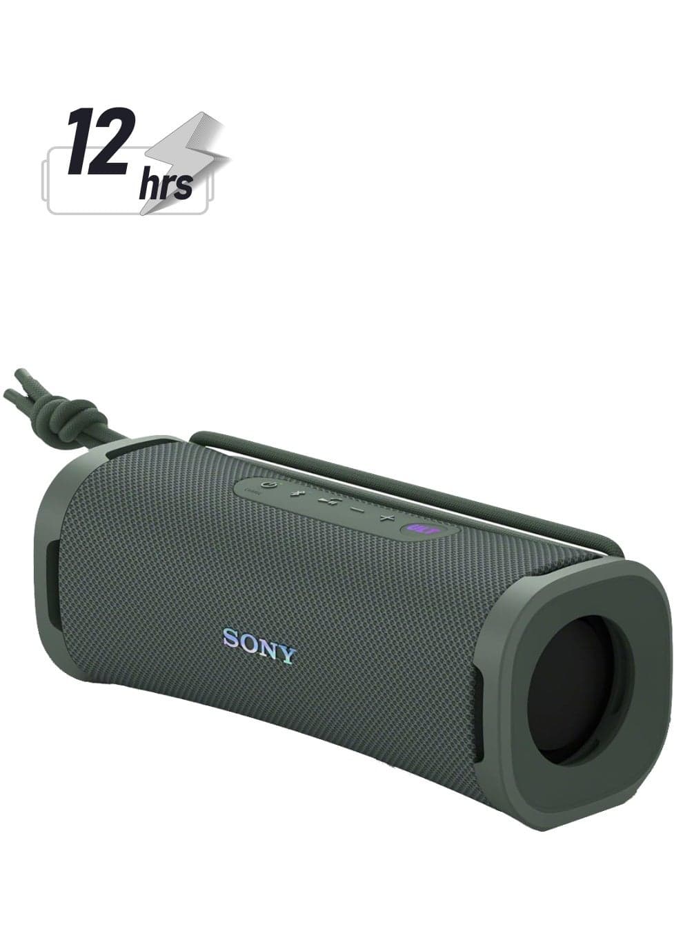 ULT Field 1 Wireless Ultra Portable Bluetooth Compact Speaker, IP67 Waterproof, Dustproof, Shockproof with Enhanced Bass, 12 Hour Battery and Detachable Strap, UAE Model, 2024 Forest Grey