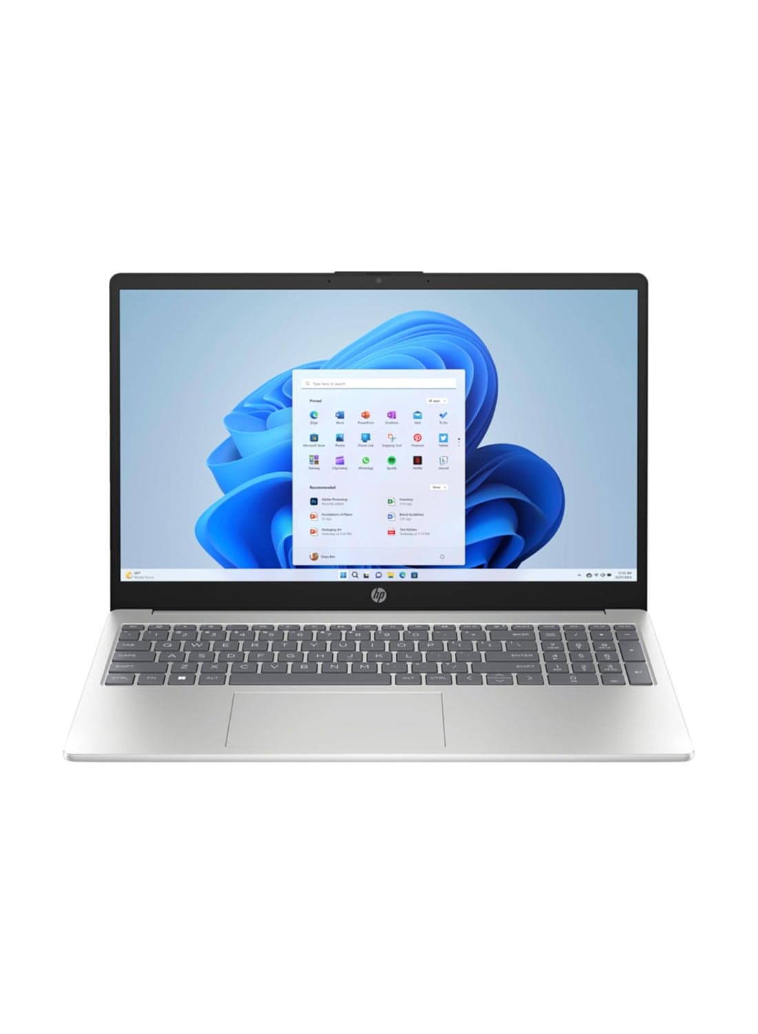 (Upgraded Version) 15s Laptop With 15.6 FHD Display, Core i7-1355U Porcessor/16GB RAM/512GB SSD/Intel Iris XE Graphics/Windows 11 English Silver