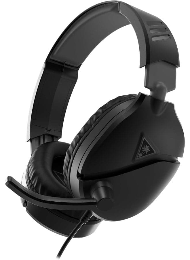 Recon 70 Multiplatform Gaming Headset for PC, PS5, PS4, Xbox Series X|S, Xbox One, Nintendo Switch & Mobile w/ 3.5mm Wired Connection - Flip-to-Mute Mic, 40mm Speakers, Lightweight-Black