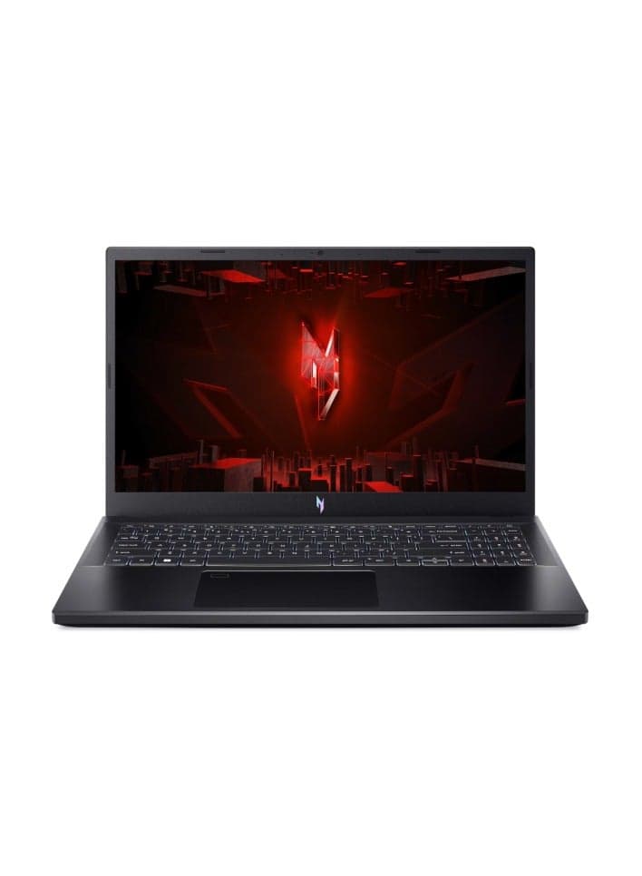 (Upgraded Version) Acer Nitro V 15 ANV15-51-755S Gaming Laptop |15.6 Inch FHD IPS 144Hz | Intel Core i7-13620H | 16GB DDR5 RAM | 512GB PCIe SSD | GeForce RTX 4050 6GB | Fingerprint Sensor | DOS | Black English/Arabic Black English/Arabic Black