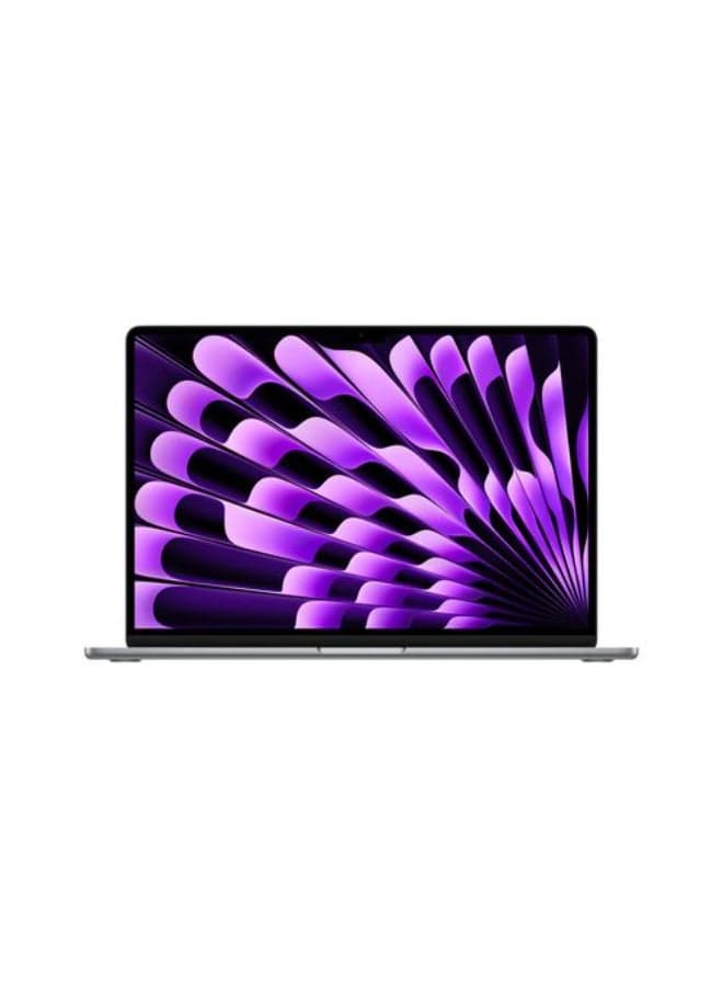 MacBook Air MC9D4 | 15.3 Inch Display | Apple M3 Chip | 8-Core CPU and 10-Core GPU | 16GB RAM | 256GB SSD | macOS | English And Arabic Keyboard | English/Arabic Space Grey