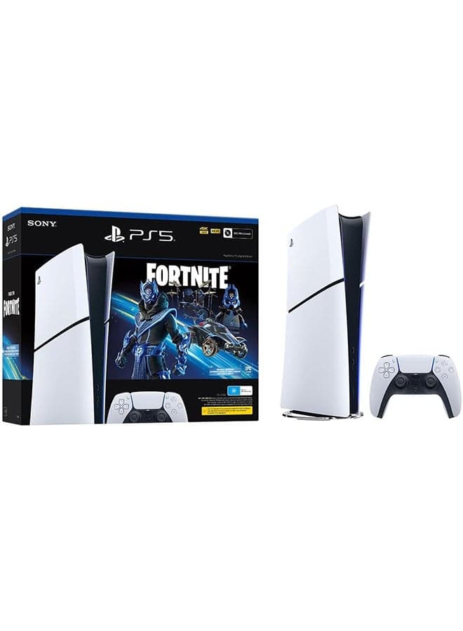 PlayStation5 Slim Digital Edition (UAE Version) – Fortnite Cobalt Star Bundle