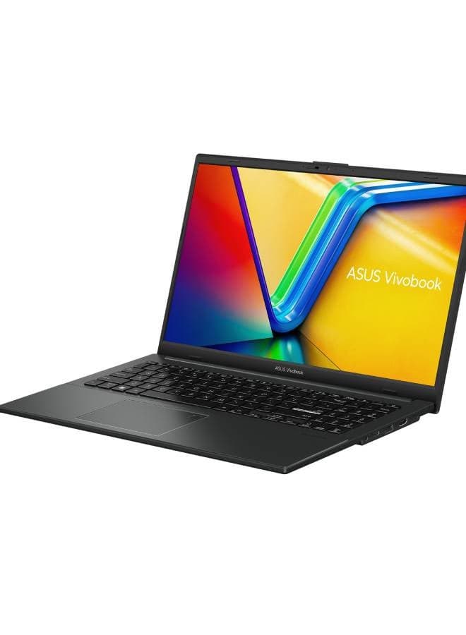 Asus Vivobook E1504GA-NJ606W intel core i3-N305 – 4GB RAM – SSD 256GB – Intel UHD Graphics – 15.6 FHD-Win 11 – Cool Silver English/Arabic Mixed Black